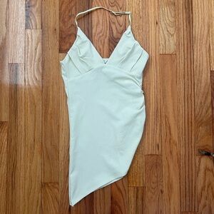 Zara Off-White Halter Top